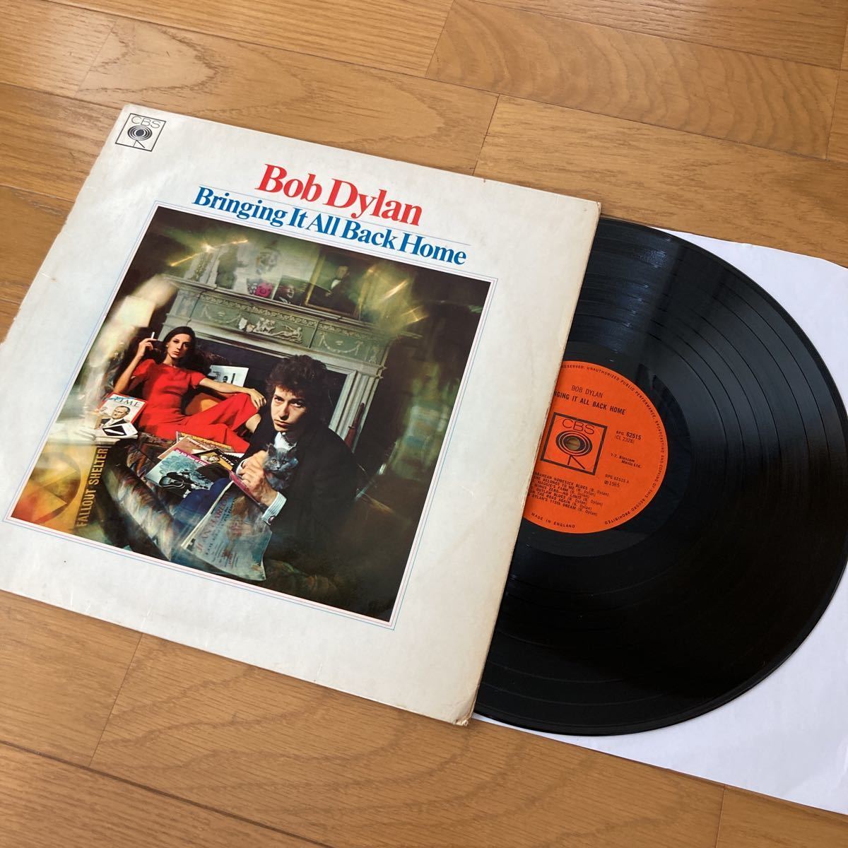 やや傷や汚れあり】Bob Dylan Bringing It All Back Home 英国