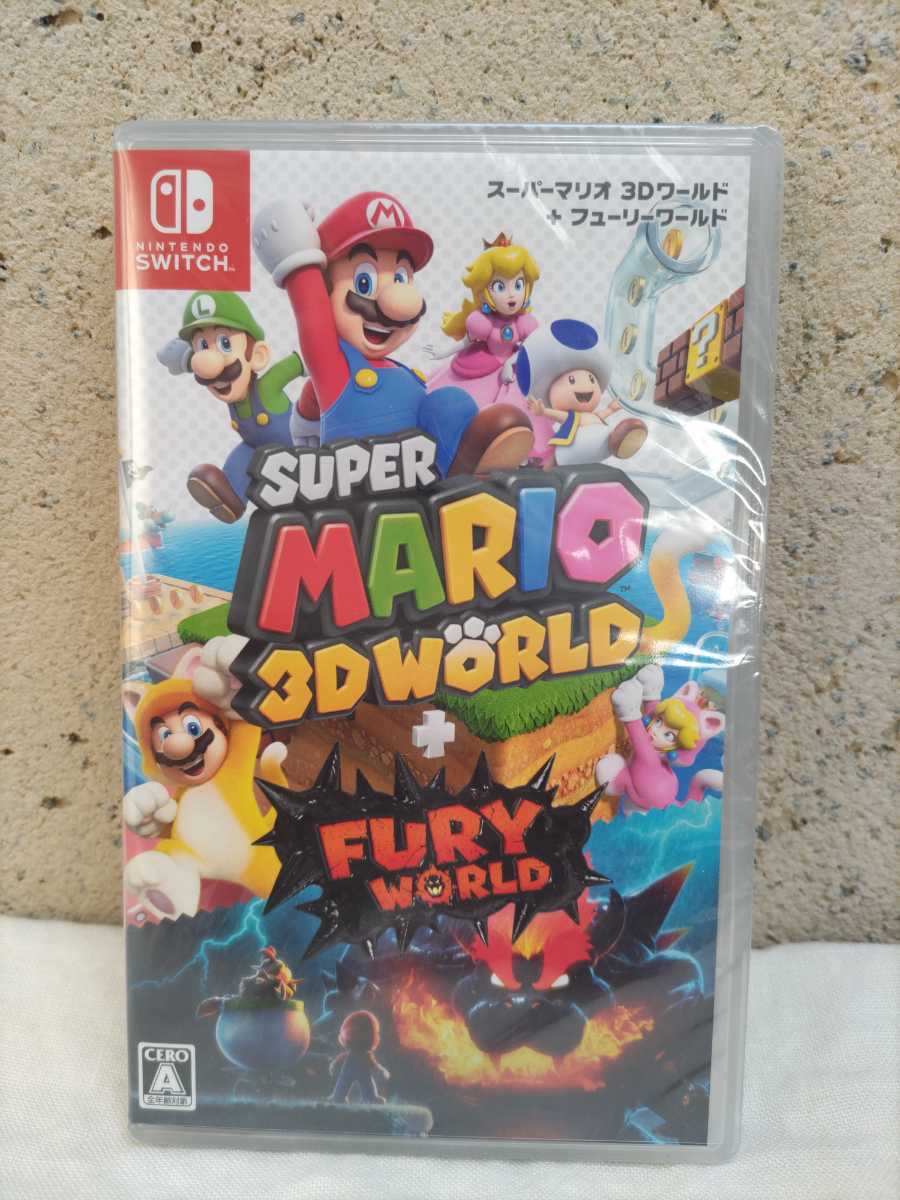 任天堂スーパーマリオ3dワールド+フューリーワールド】m001 B 10 送料