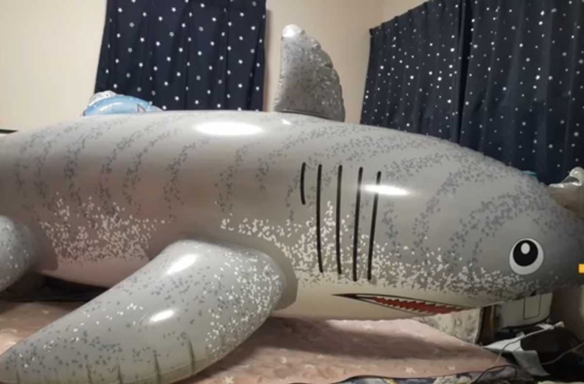 キツネ 浮き輪 空ビ フロート Inflatable World fox