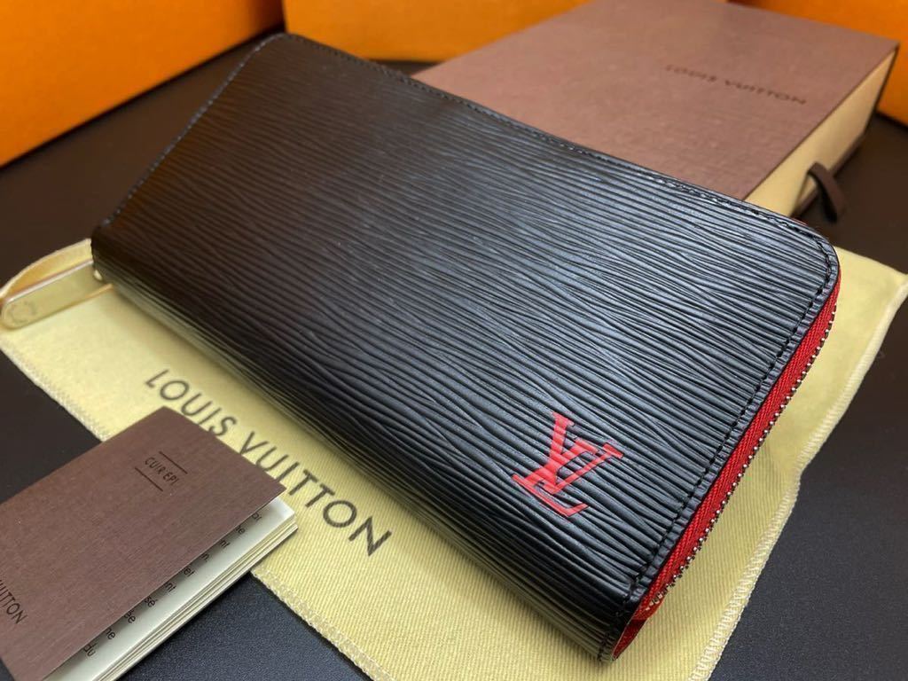 LOUIS VUITTON 財布 エピジッピー・ウォレット コクリコ