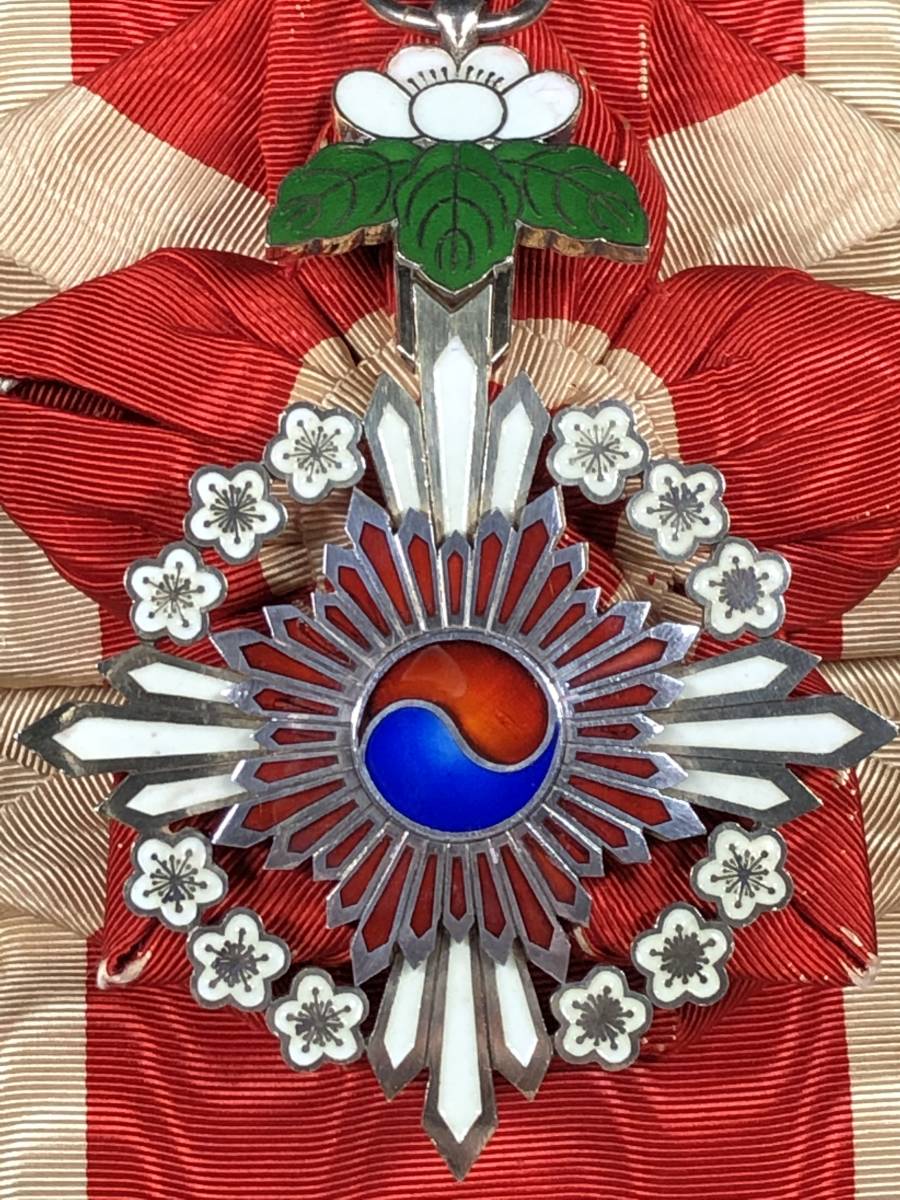 大韓帝国 李花大綬章 勲章 韓国勲章 大韓帝国 李花大綬章 勲章 韓国勲章