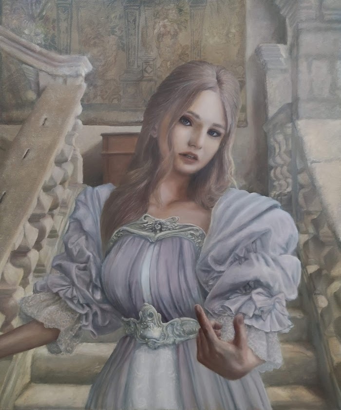 肉筆 真作 真筆 油彩画 油絵 水彩画 美人画 人物画 鵠 ホキ