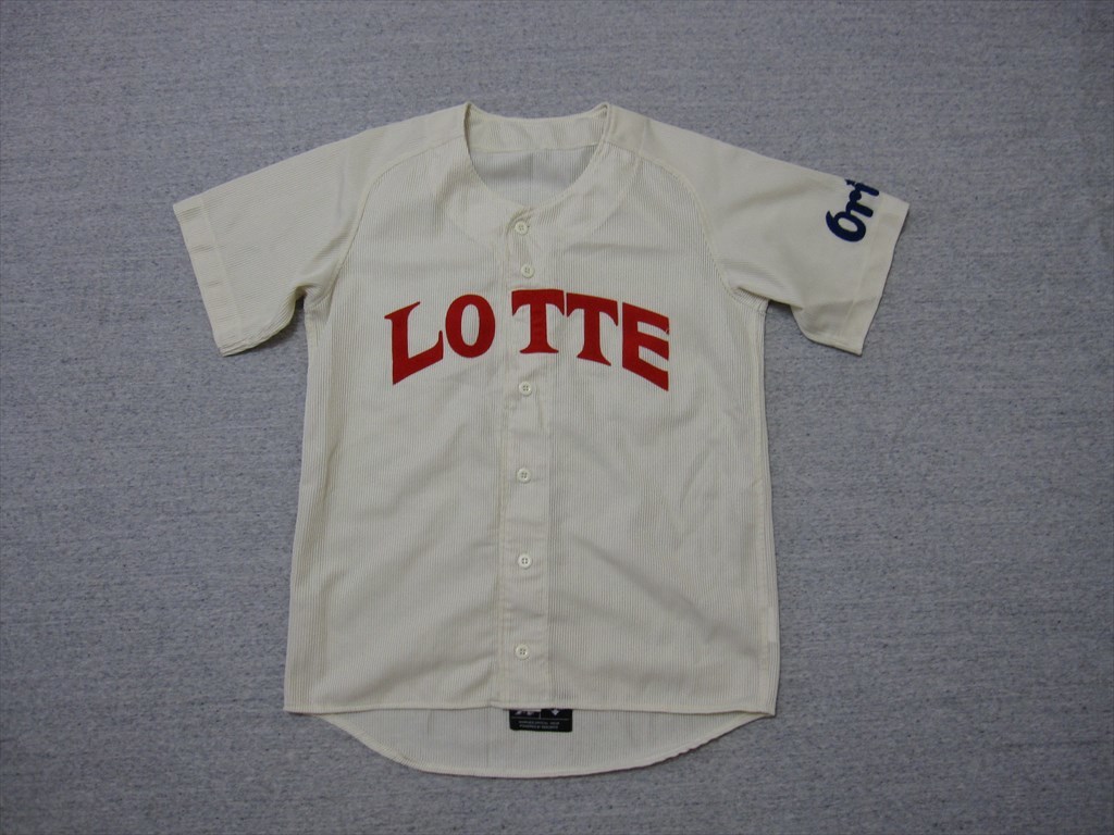 千葉ロッテマリーンズ 選手実使用 練習着 シャツ XO デサント製 の落札