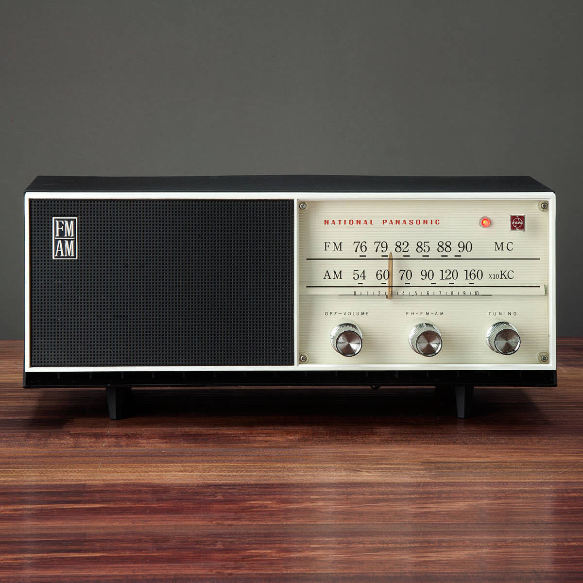 【目立った傷や汚れなし】FMが聴ける真空管ラジオ ナショナルパナソニックRE-710 FM/AM 2BAND 修正修復整備品！の落札情報詳細 ...