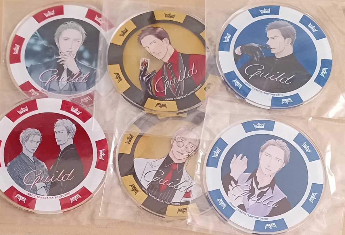 ヨネダコウ 囀る鳥は羽ばたかない アクリルコースター 全6種