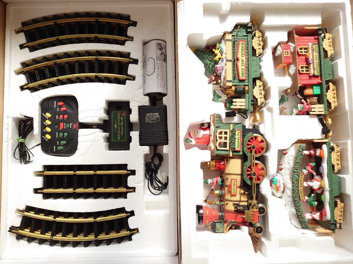 【傷や汚れあり】HOLIDAY EXPRESS -Animated Train Set-」New-Bright-Industrial社 G ...