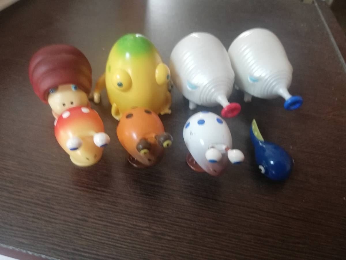 やや傷や汚れあり】ピクミン2 アガツマ フィギュア 8体セット アカコ
