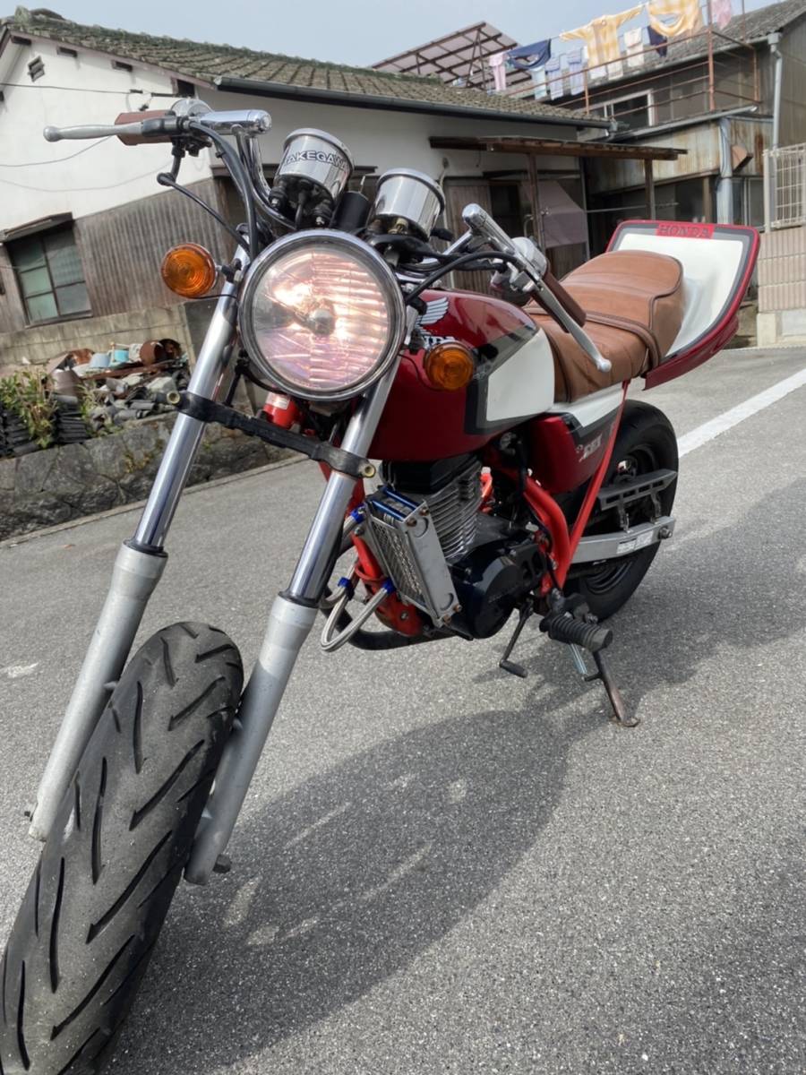 塗装いたします。エイプ50用 Z2仕様外装セット！(火の玉) 色変可