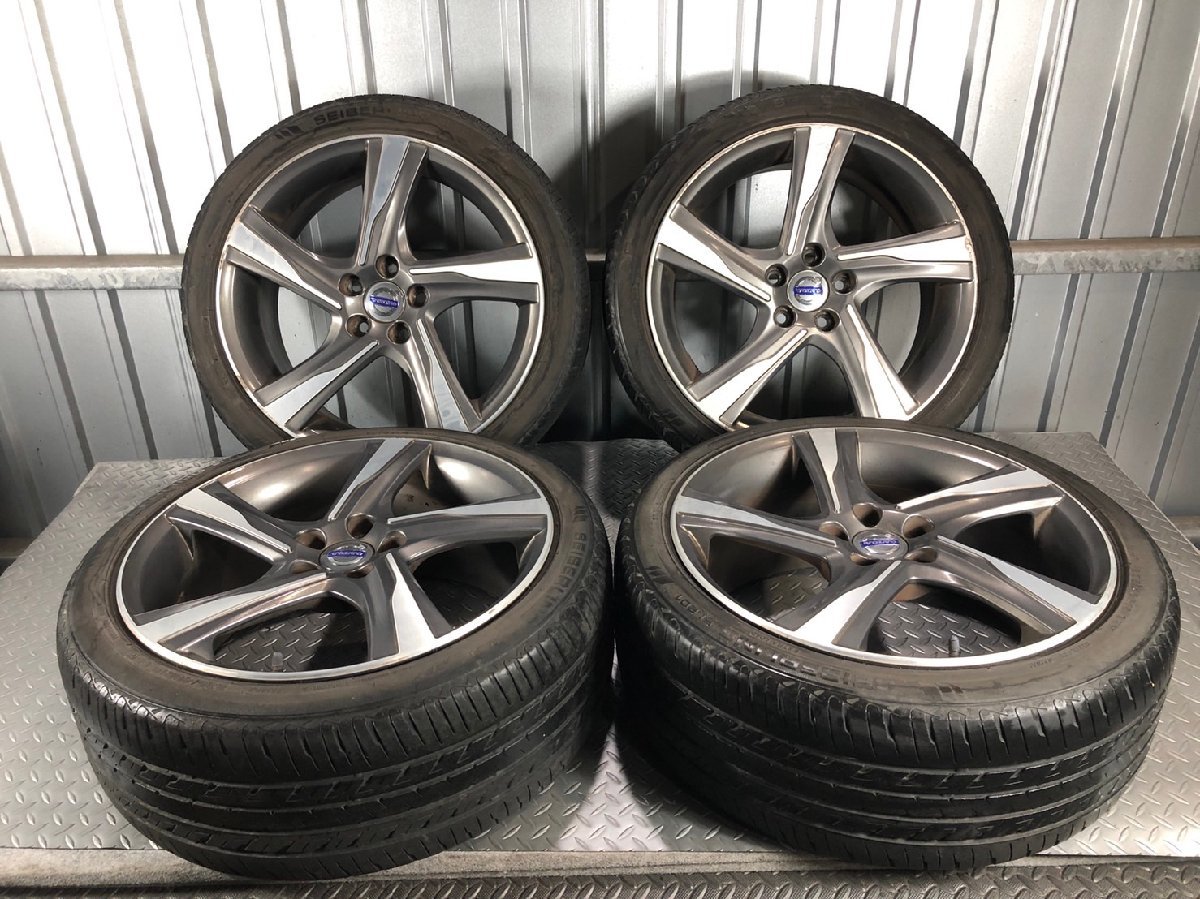 【やや傷や汚れあり】VOLVO ボルボ V60 T4 純正 18インチ アルミ ホイール 5穴 8JX18H2 PCD108 4本セット