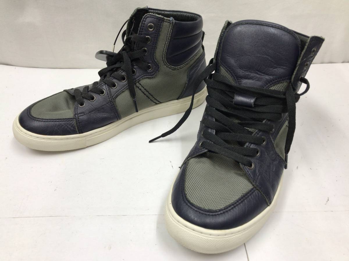 BURBERRY バーバリー 狭し ハイカットスニーカー EU31