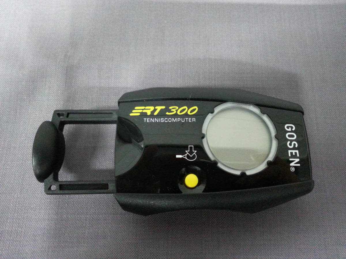 傷や汚れあり】6zs2121 GOSEN ゴーセン ERT 300 ガット 面圧測定
