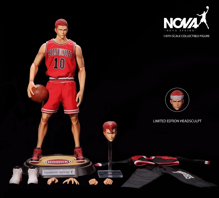 NOVA Studio スラムダンク SLAM DUNK 流川 楓 1/6 可動