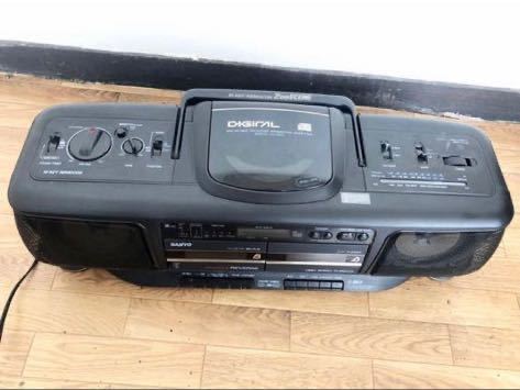 やや傷や汚れあり】SANYO サンヨー FM/ AM付 CD ラジカセ PH-Z30 動作