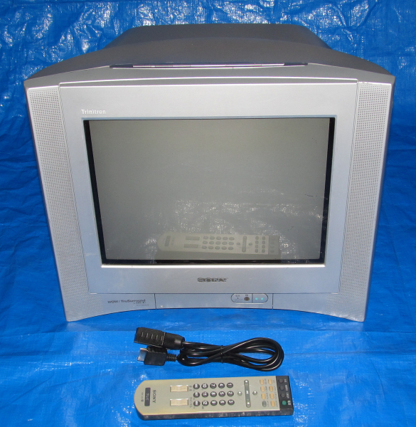 傷や汚れあり】SONY/KV-14DA75/S端子/D端子/AVマルチ/21PinRGB端子