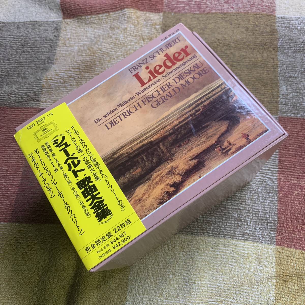 シューベルト: 歌曲大全集 CDボックス 22CDBOX◇シューベルト：歌曲