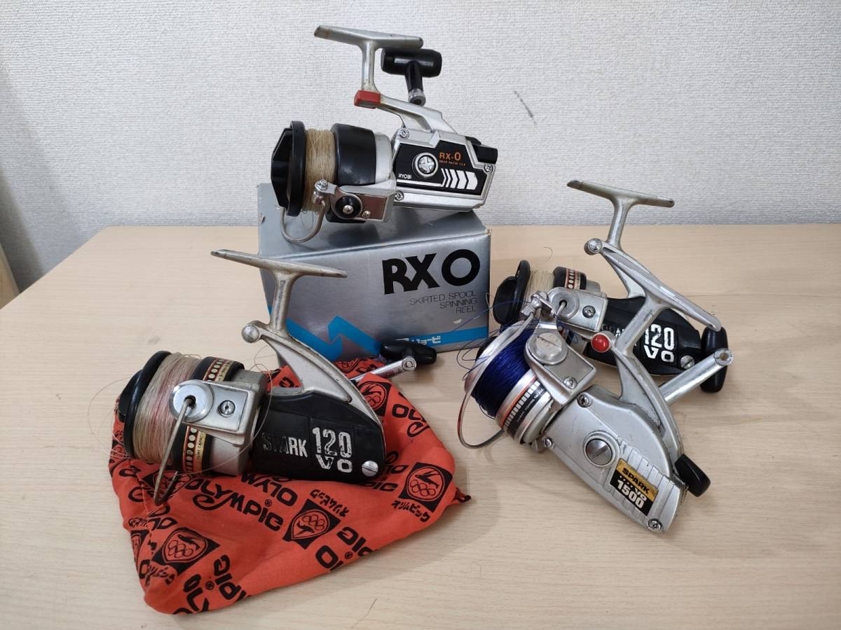 釣具 リール四点セット オリンピック,RYOBI,シマノなど（リール
