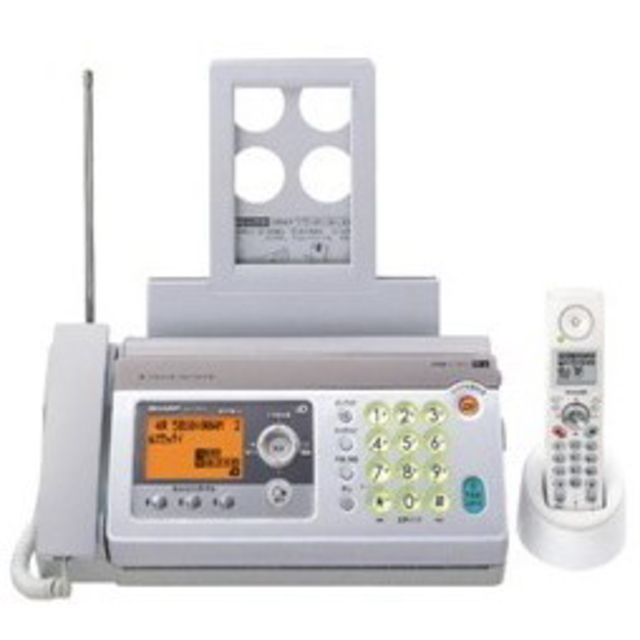 【未使用】普通紙コピーファクシミリ 未使用保管品 SHARP シャープ UXF24CL fappy ファッピィ 簡単シンプル FAX