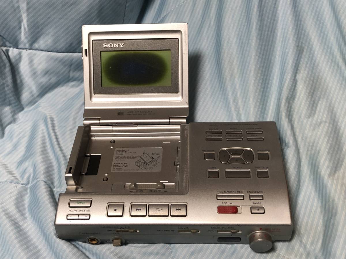 【美品】SONY ポータブルMDレコーダー MZ-R5ST 値下げ中！動作品】SONY MDレコーダー MZ-R5ST/MZS-R5ST - メルカリ