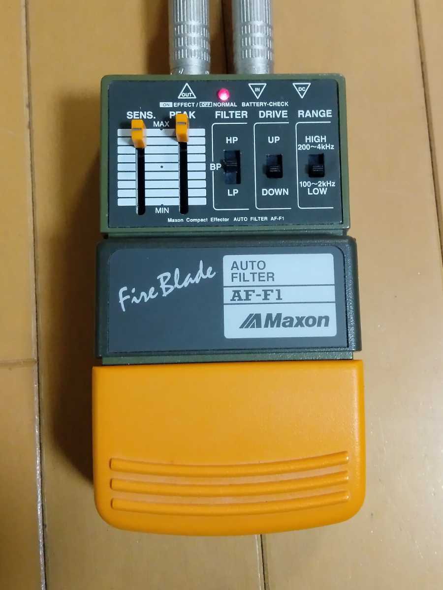 エフェクター ホビー・楽器・アート Maxon AF-F1 オートワウ エフェクター