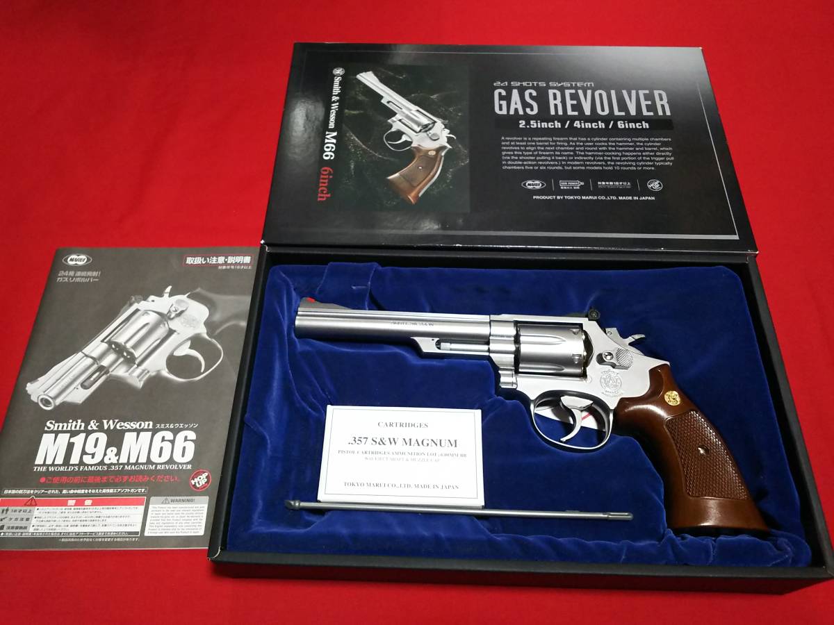 東京マルイガスリボルバーS&W M19 4㌅