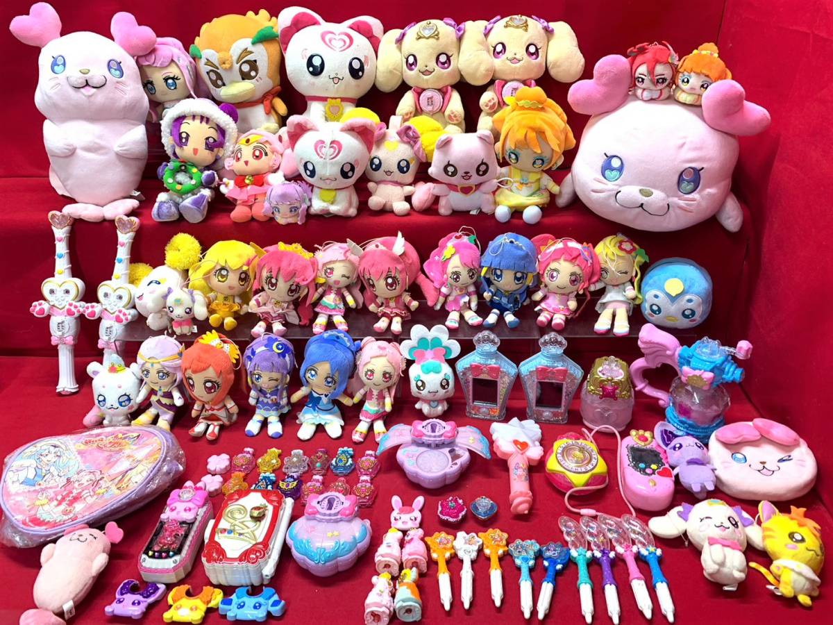 やや傷や汚れあり】プリキュア ぬいぐるみ 変身アイテム グッズ まとめ