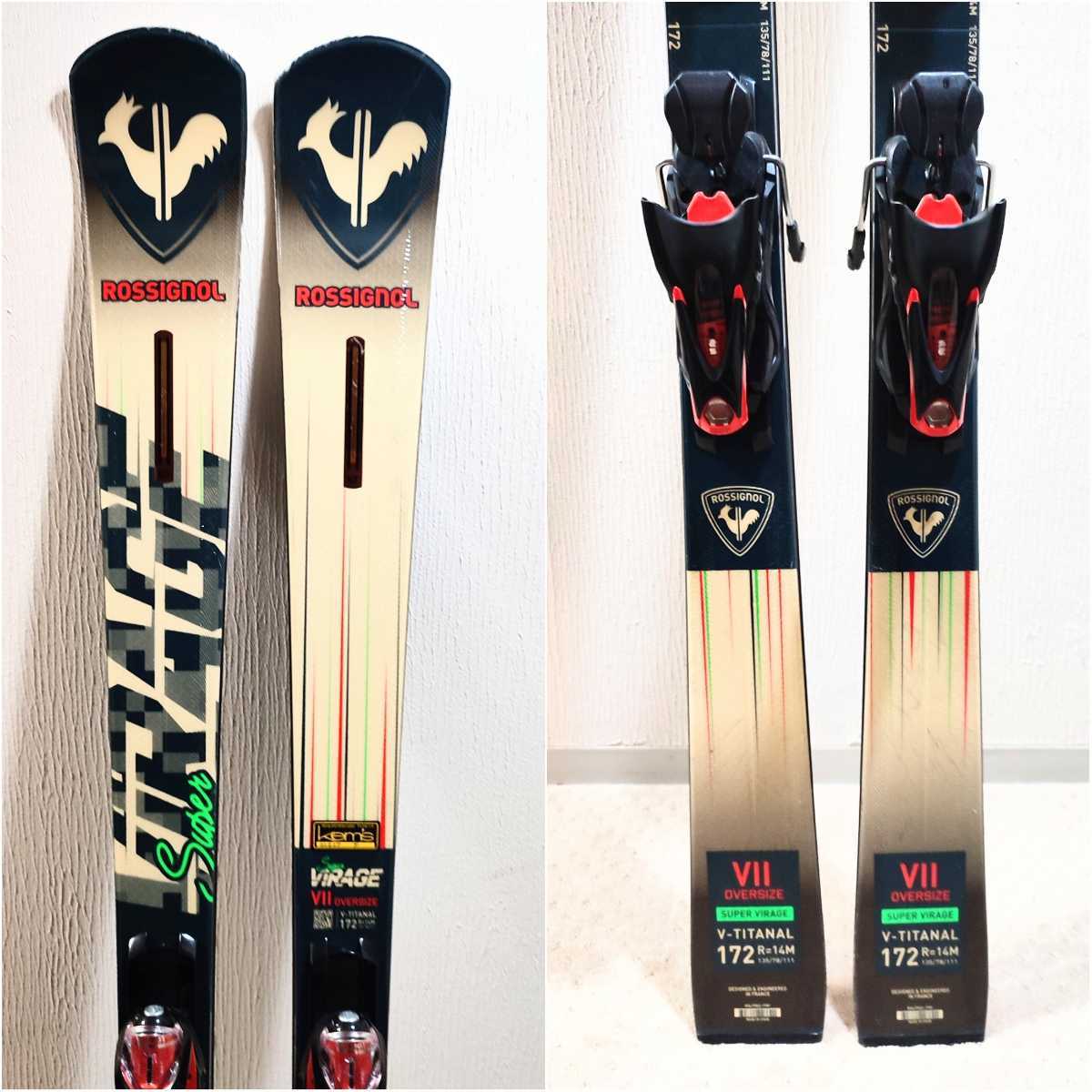 ROSSIGNOL スーパーヴィラージュ VII TECH : 166㎝ ROSSIGNOL ロシニョール スキー スーパーヴィラージュ SUPER