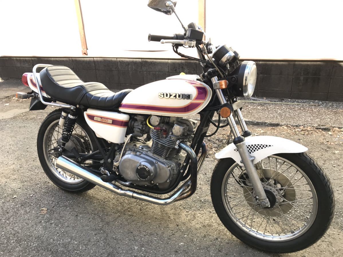 gsx400e ザリ 400登録 車検満タン バイク 車体
