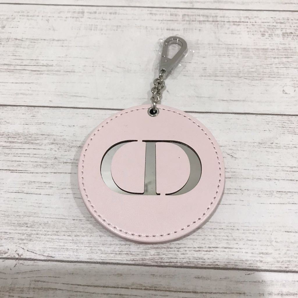 美品　Dior　ディオール　チャーム　カナージュ　シルバー　ミラー 美品 Dior ディオール チャーム カナージュ シルバー ミラー