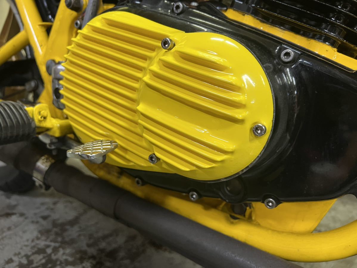 希少当時物GS400 スプロケカバー　フィン □Z400GP レリーズフィン スプロケットカバーの通販 by