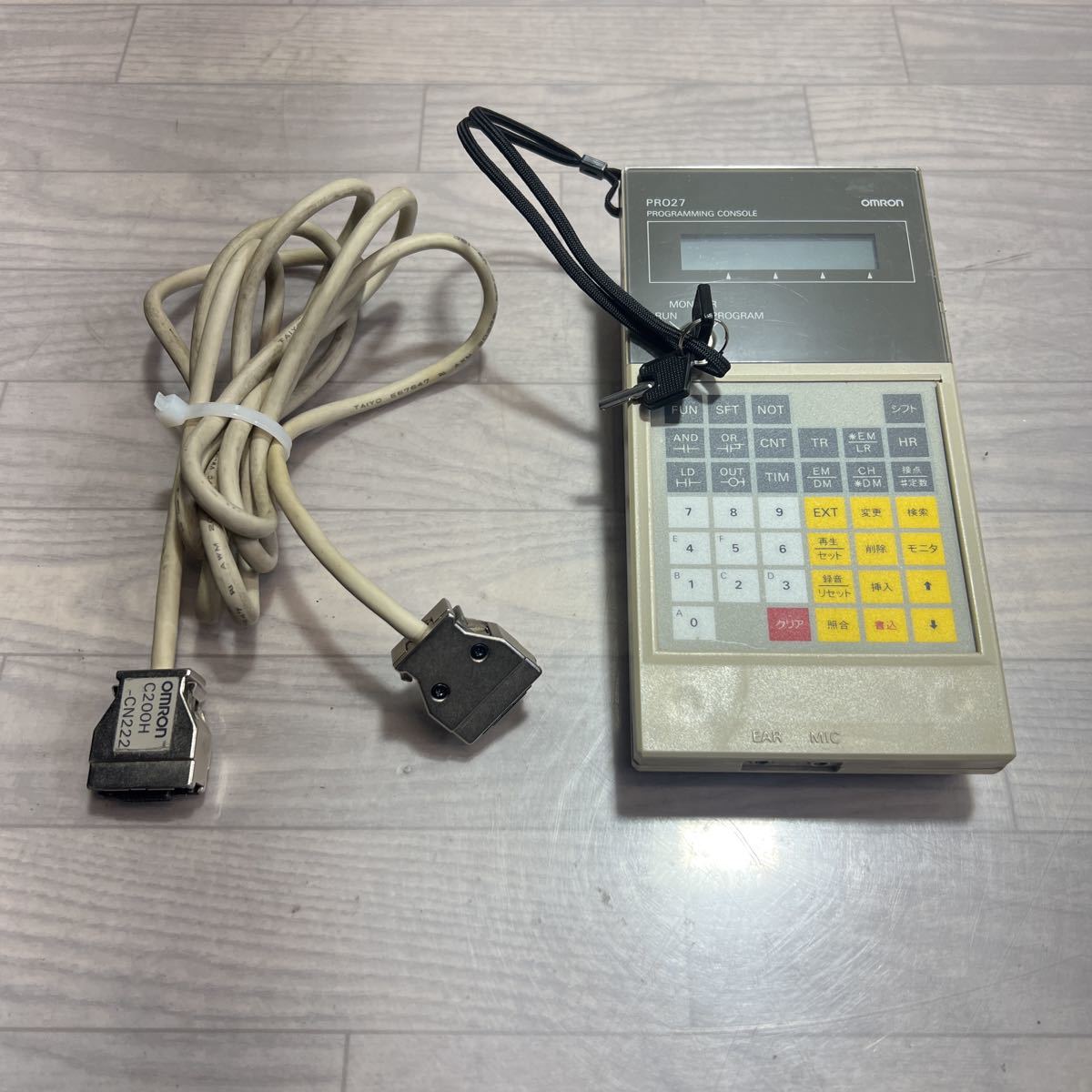 OMRON C200H-PR027 プログラミングコンソールプロコン オムロン OMRON C200H-PR027 プログラミングコンソールプロコン オムロン