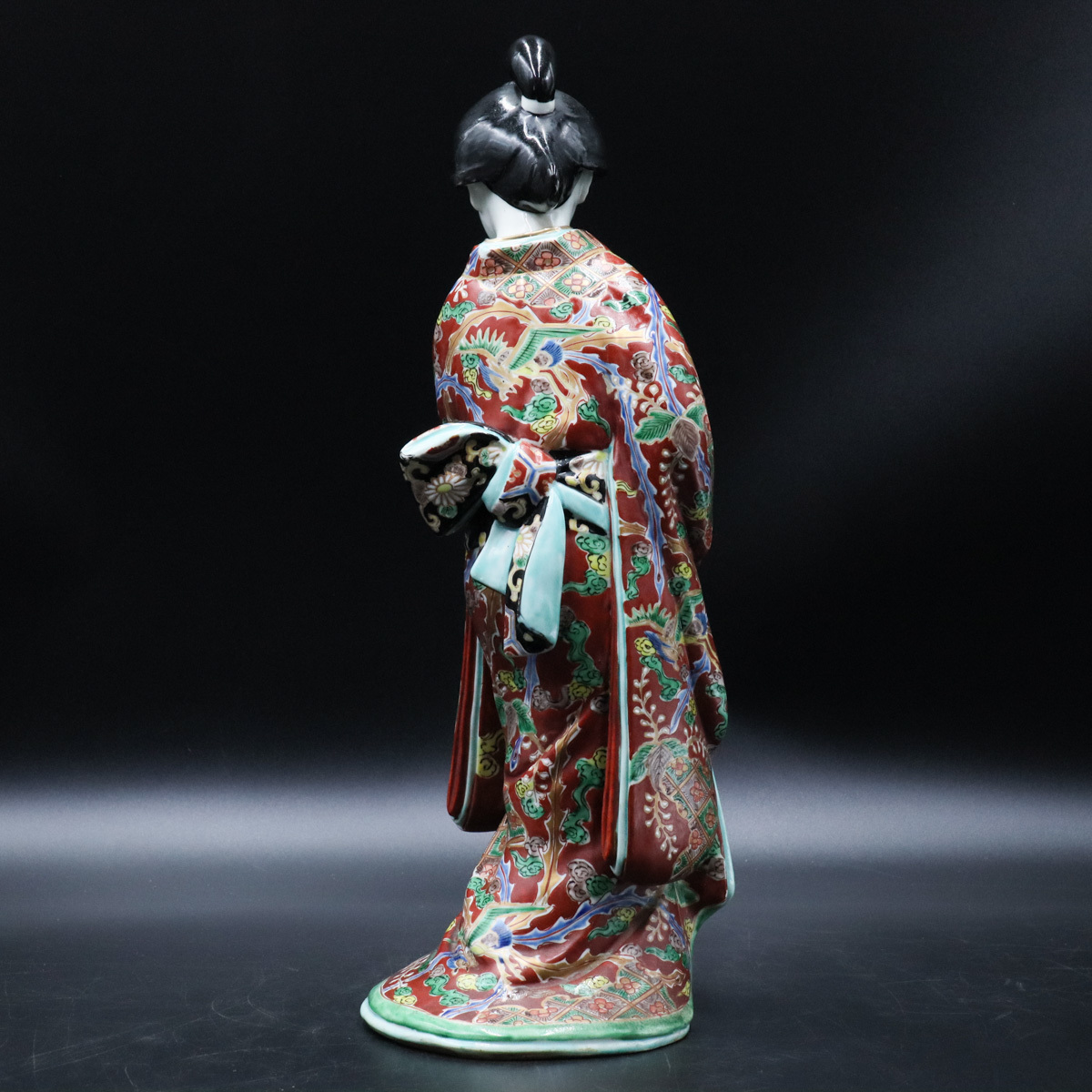 古伊万里 色絵 婦人像 美人 人形