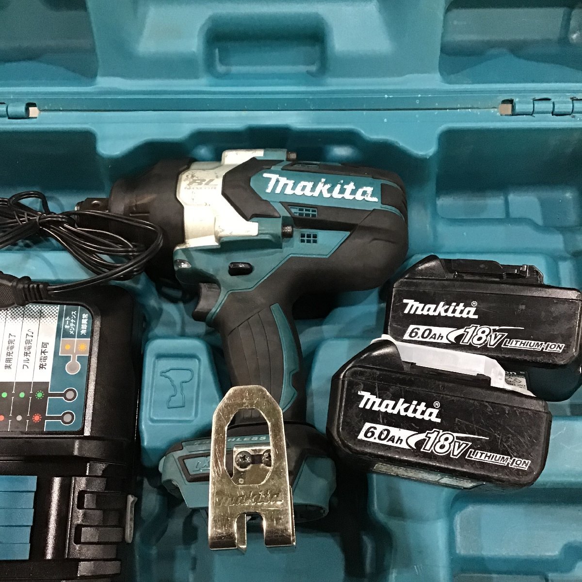 makita 充電式インパクトレンチ TW1001DRGX 6.0Ah 18V 未使用 T3896574 ☆マキタ(makita) コードレスインパクトレンチ TW1001DRGX八潮店