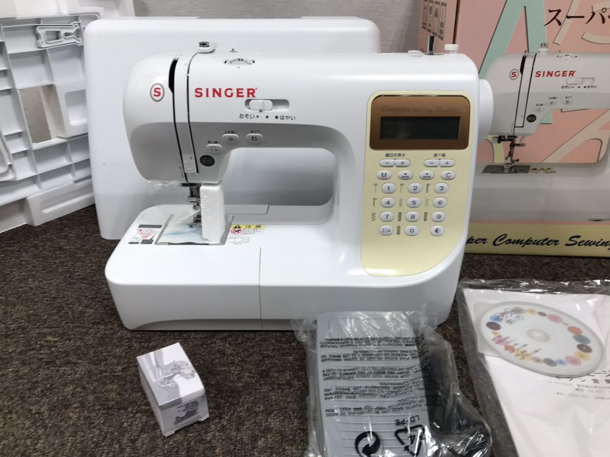 未使用品 SINGER/シンガー コンピュータミシン SN777αIII ピンク 未使用品 SINGER/シンガー コンピュータミシン SN777αIII ピンク
