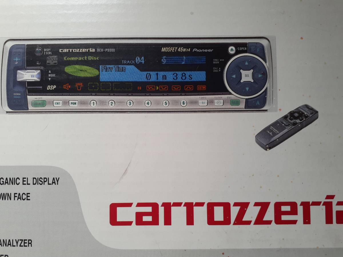 carrozzeria DEH-P9000マルチCD/MDコントロールDSP