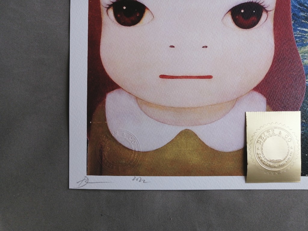 DEATH NYC 世界限定 現代アート 奈良美智 ロッタちゃん ゴッホ 星月夜 DEATH NYC 世界限定 現代アート 奈良美智 ロッタちゃん ゴッホ