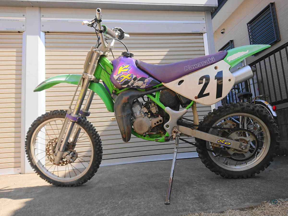 カワサキKX80改100ccラージホイール