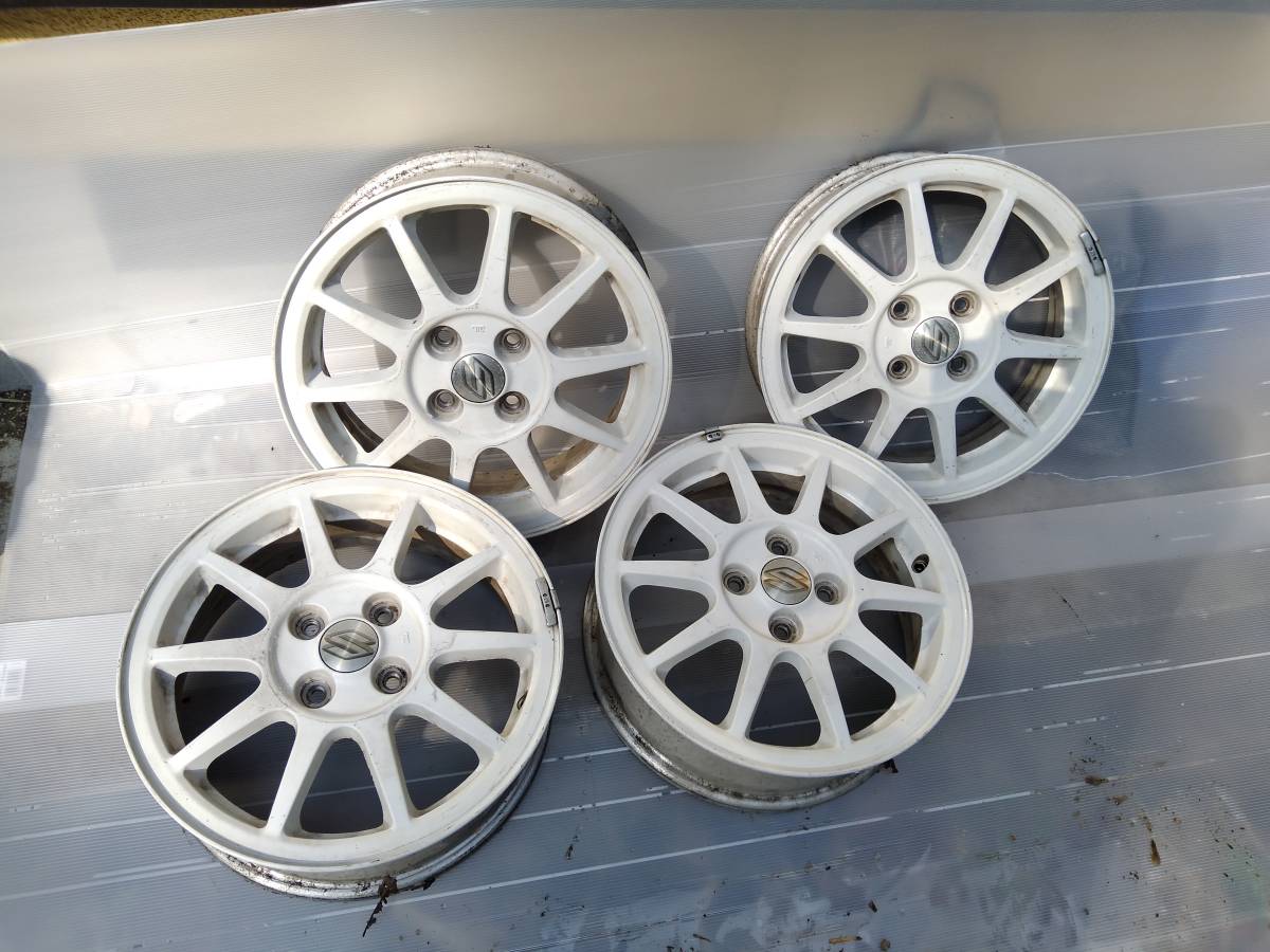 スイフト純正ホイール　6J 165/40R16 引き取り又は最短翌日発送純正流用 スイフト純正ホイール 6J 165/40R16 引き取り又は最短翌日発送