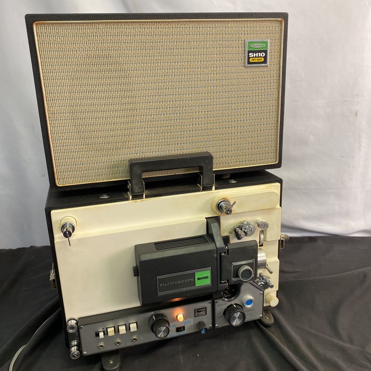 【8mm映写機】フジカスコープSH10 A84.8ミリ映写機 フジカスコープ SH10 FUJICASCOPE シングル