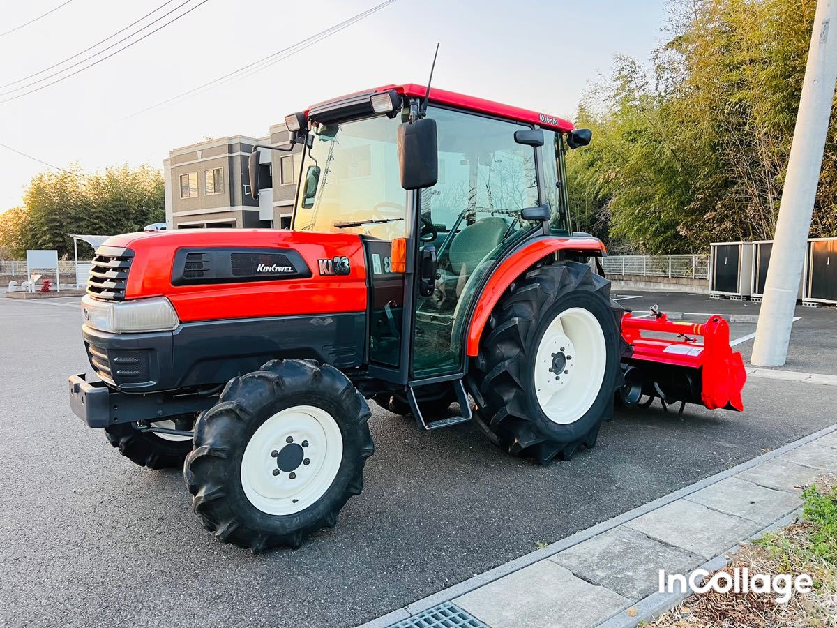 KL33トラクターお話し中