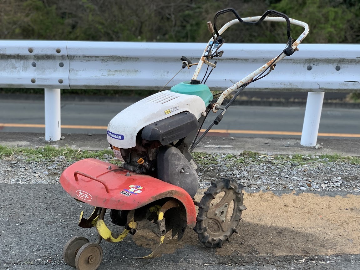耕運機 ヤンマーyo70 動作 現在 部品取り