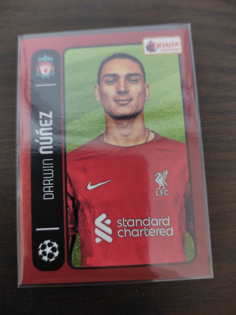  darwin nunez liverpool 2022 2023 topps ucc merlin heritage 98