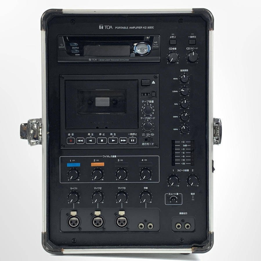 家電 0510-140 TOA PORTABLE AMPLIFIER KZ-30DC 0510-140 TOA PORTABLE AMPLIFIER KZ-30DC