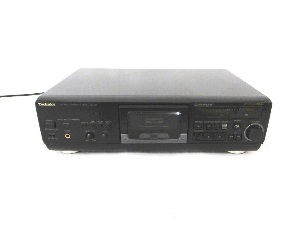 最後の音質重視3ヘッドモデル】Technics RS-AZ7 良好 アモルファス-Z