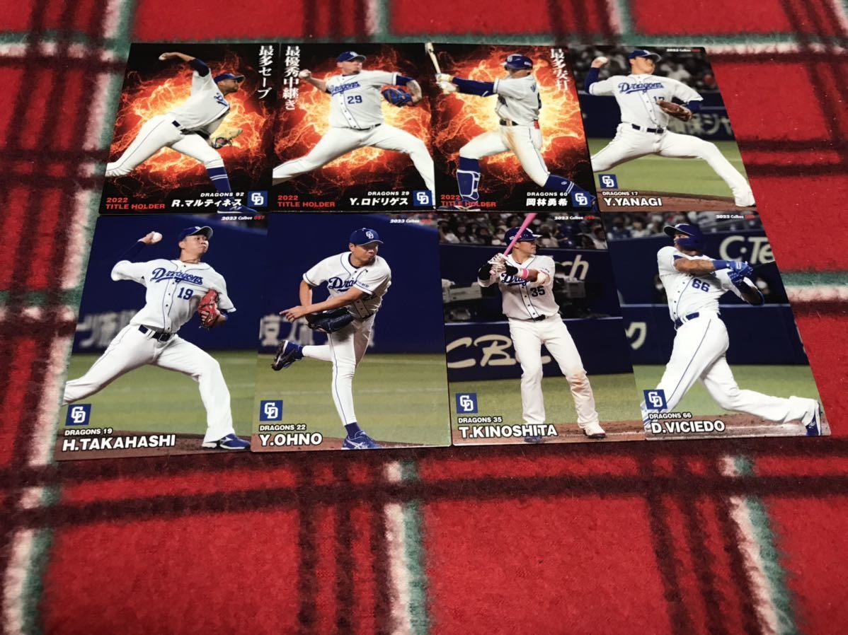 野球 プロ野球チップスカード 2023 木下 拓哉 中日ドラゴンズ カルビー プロ