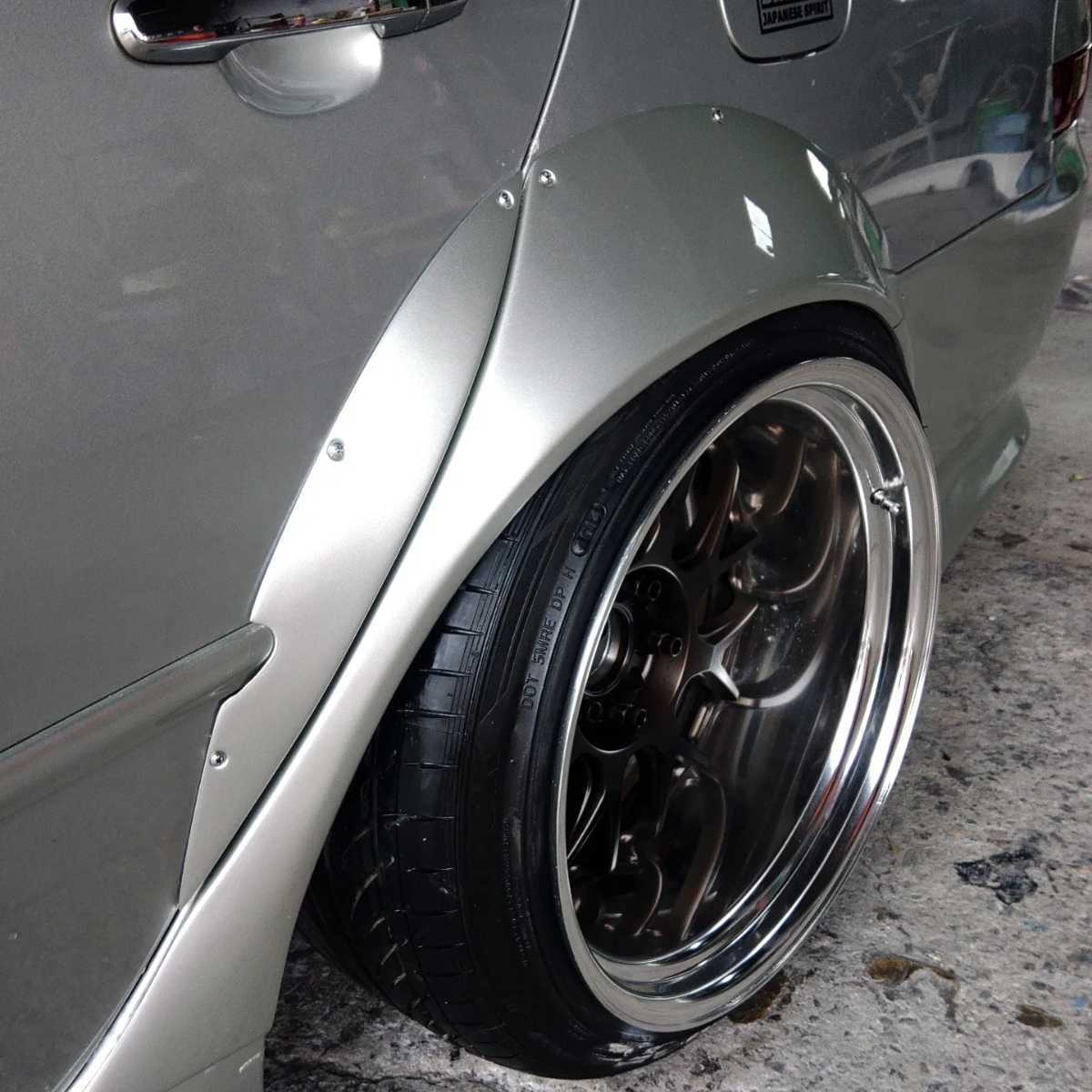 N-STYLECUSTOM 汎用5cm TYPE2 リアNスタオーバーフェンダー