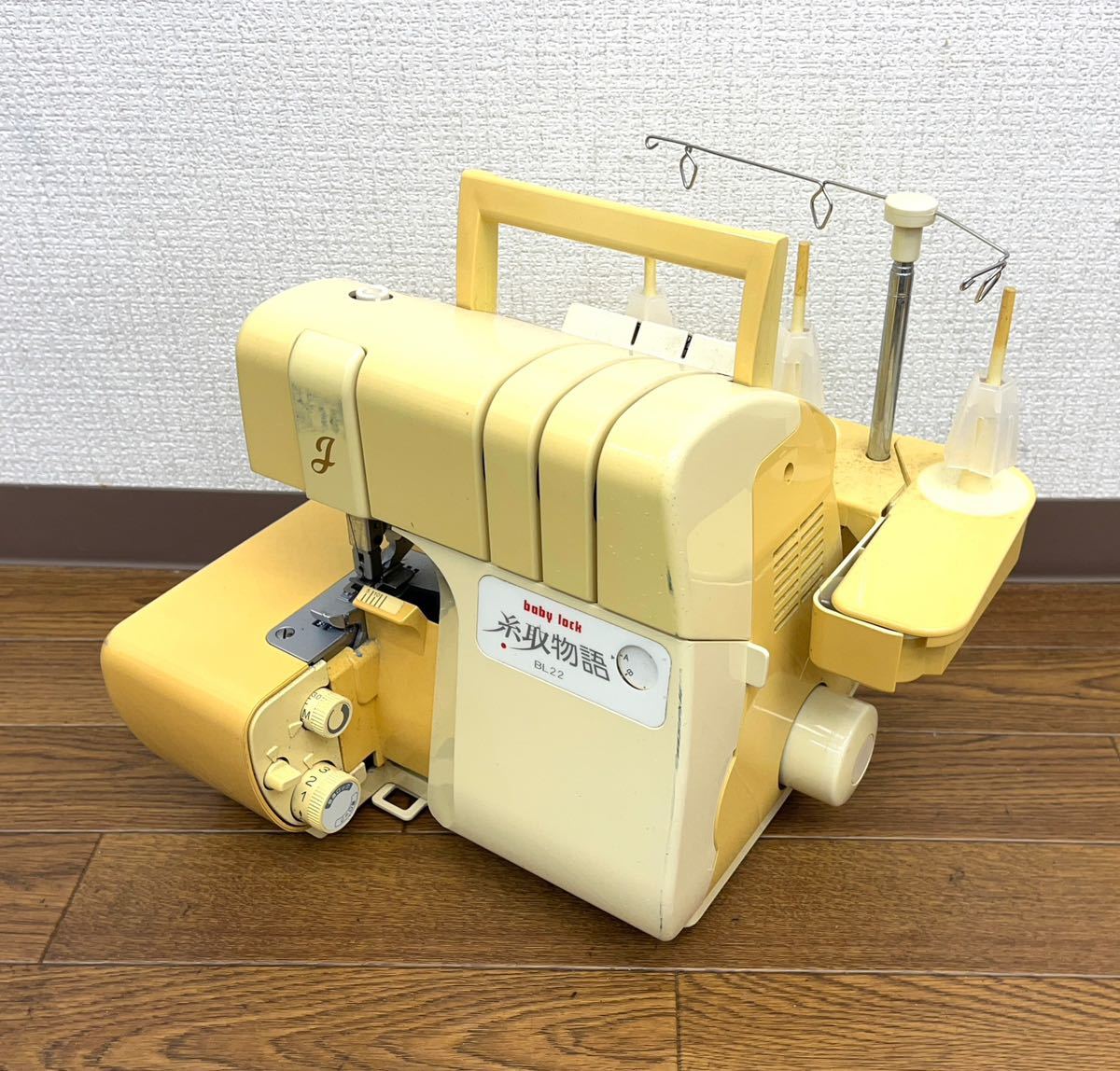 JUKIロックミシン ベビーロック 糸取物語 BL-251 1本針3本糸 