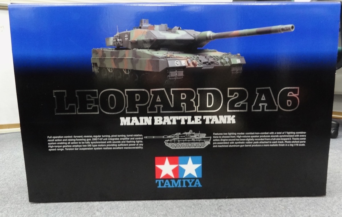 56019 レオパルド2 A6 フルオペ4CHプロポツキ2.4GHZ タミヤ（56019）1