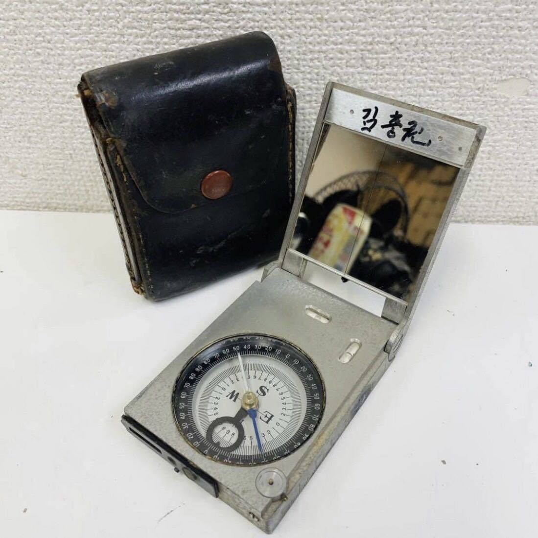 深田式クリノコンパス クリノメーター 簡易測量 地学 地質調査 深田式クリノコンパス クリノメーター 簡易測量 地学 地質調査