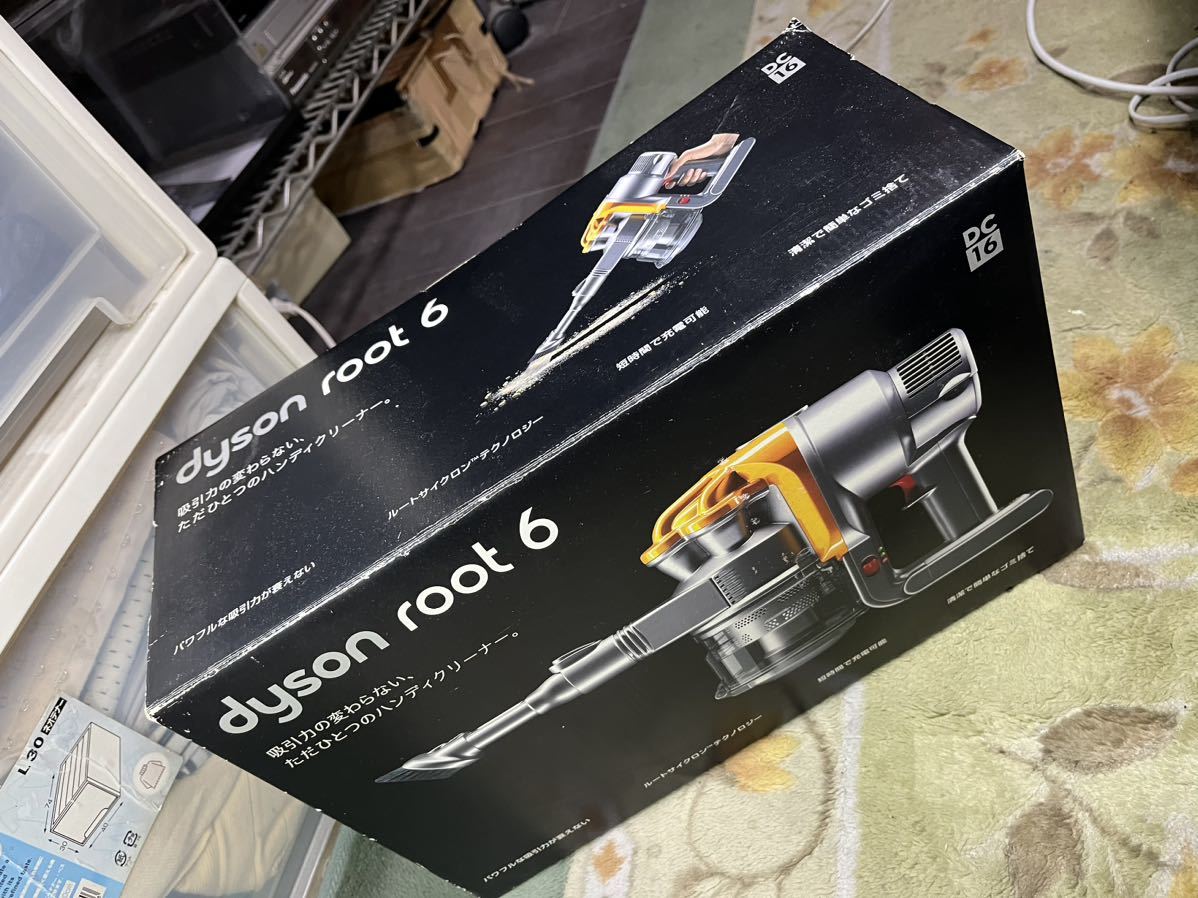 新品未使用品】ダイソン root6 DC16-SY サイクロン掃除機 目立った傷や