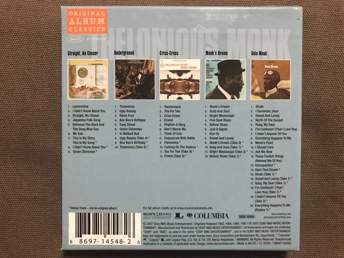 Thelonious Monk / undeground 2000枚限定 Underground (Thelonious Monk album) - Wikipedia
